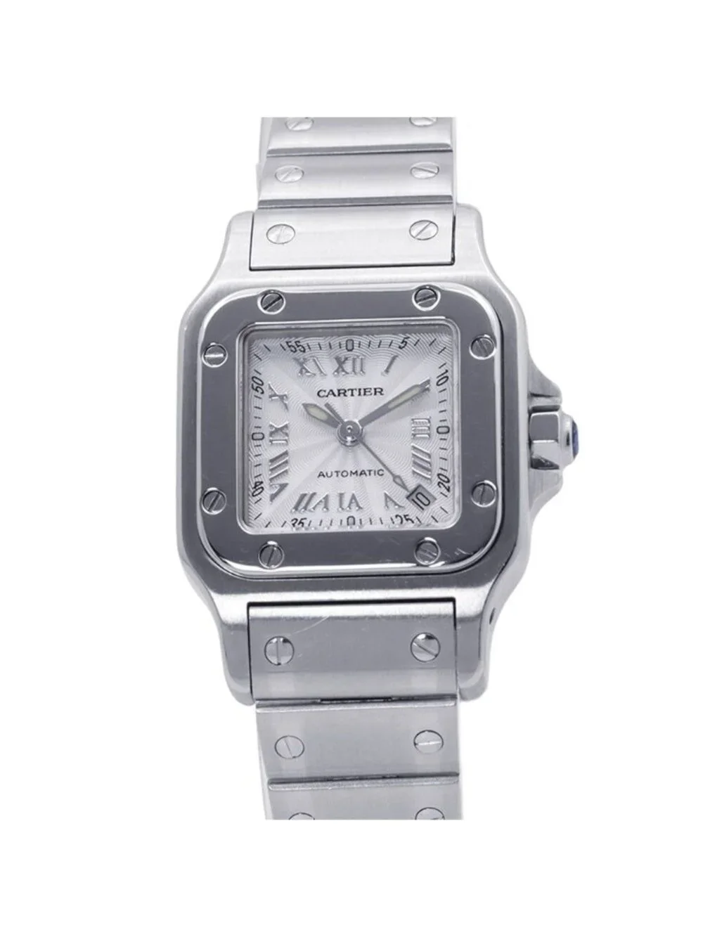 Cartier Santos Galbee SM Limited Watch Silver Dial